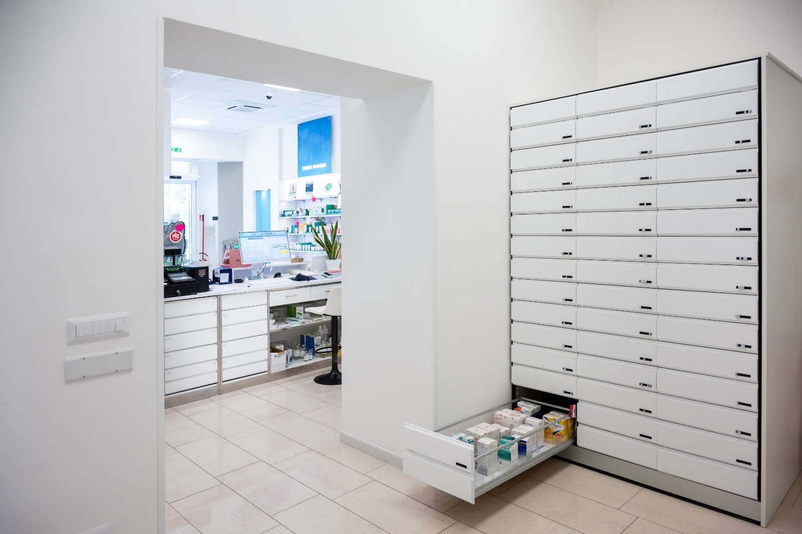 Cassettiere professionali per farmaci